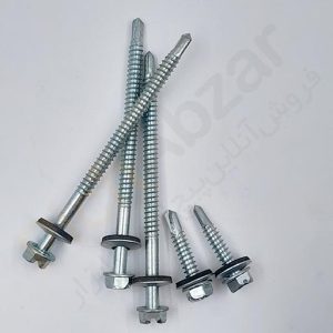 قیمت و فروش عمده پیچ سرمته شیروانی 5سانت تایوانی 2*14